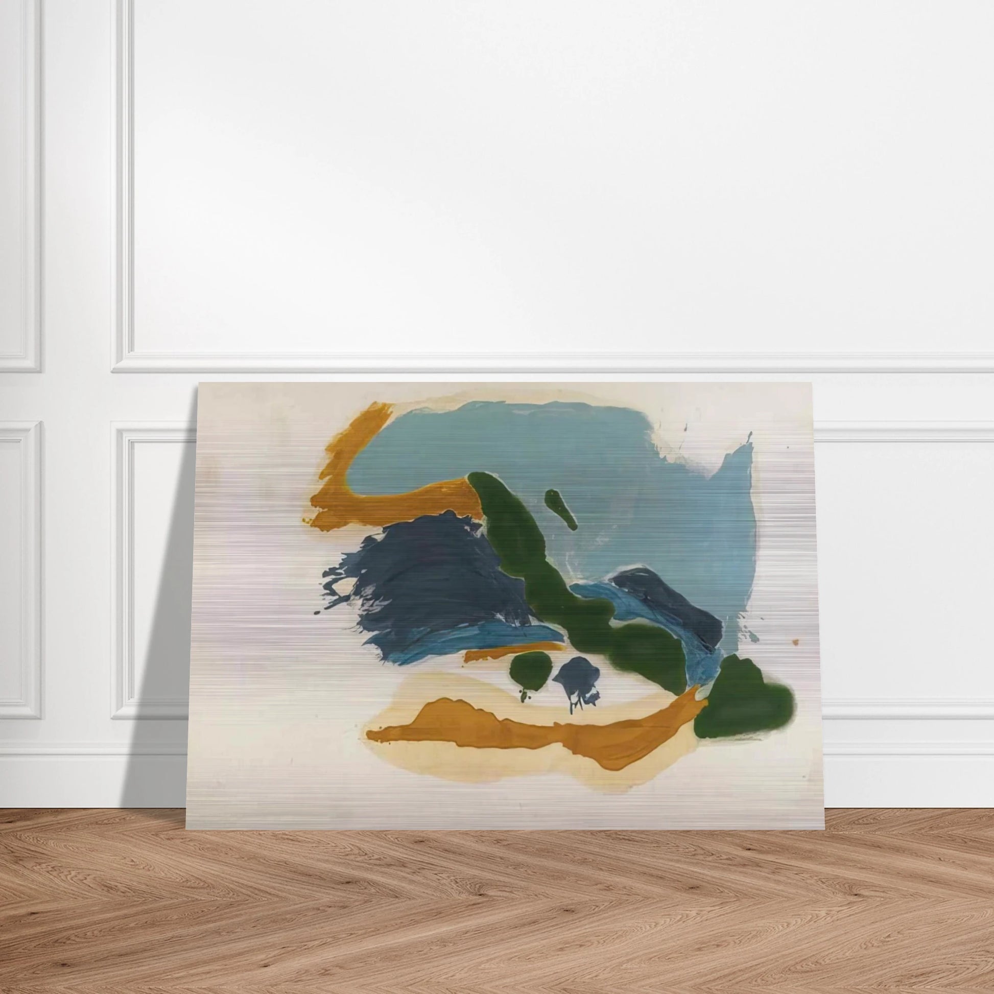 Tuscany - 1963 - Helen Frankenthaler Brushed Aluminum Print - 70x100 cm / 28x40 inches | Helen Frankenthaler Aluminum Print | Helen Frankenthaler Prints