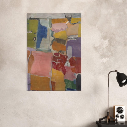 Urbana - Richard Diebenkorn Brushed Aluminum Print - 70x100 cm / 28x40 inches | Richard Diebenkorn Aluminum Print | Richard Diebenkorn Prints