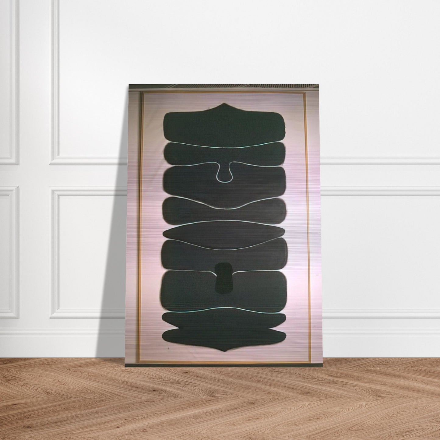 APPOLLO 1 ASCENDING DEVELOPMENT 1969 - Victor Pasmore Brushed Aluminum Print - 70x100 cm / 28x40 inches | Victor Pasmore Aluminum Print | Victor Pasmore Prints