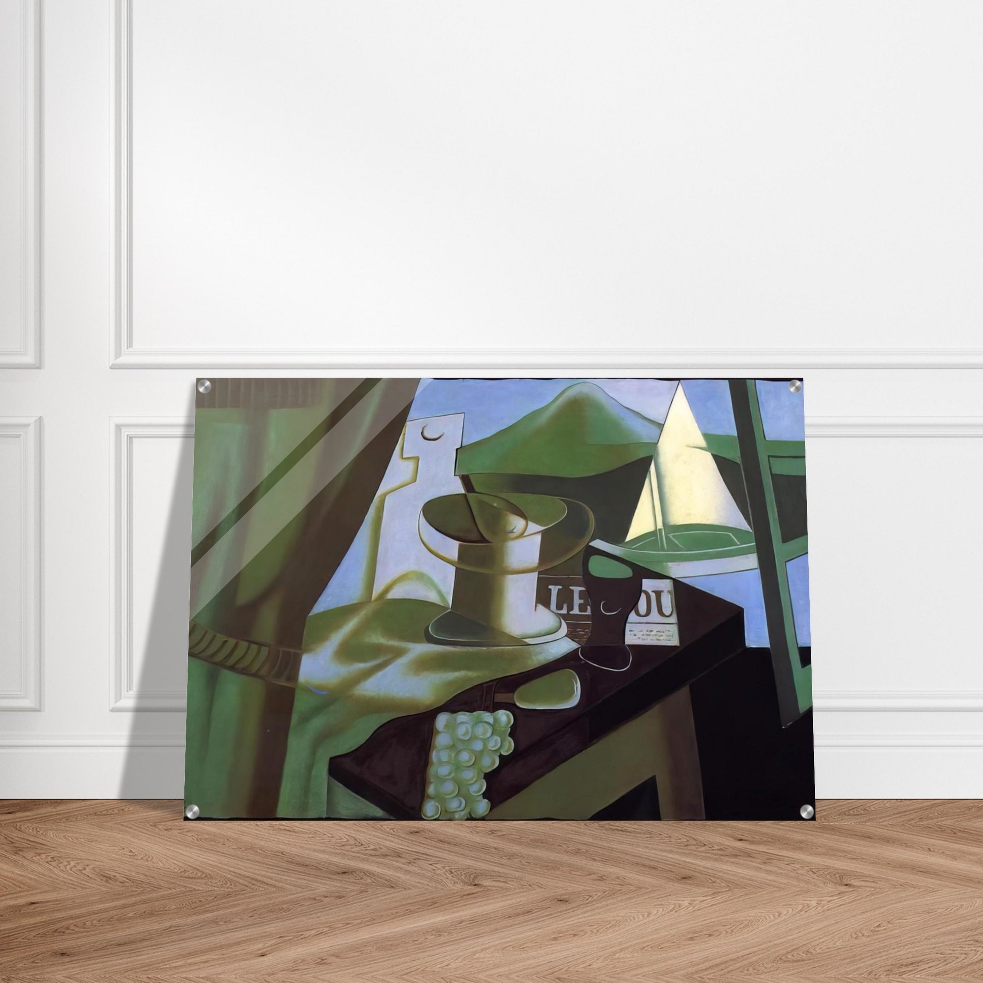 THE BAY 1921 - Juan Gris Acrylic Print - 70x100 cm / 28x40″ inches