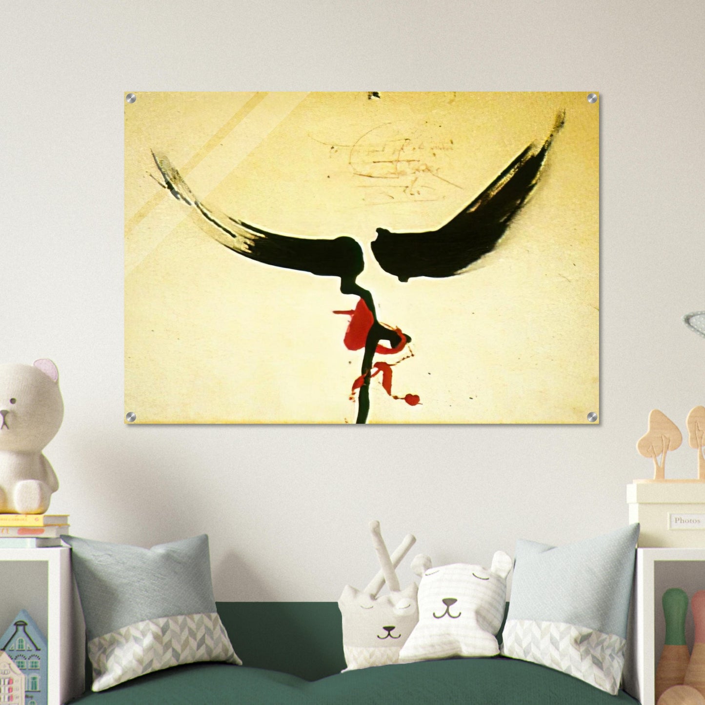 DALI S MOUSTACHE - Salvador Dali Acrylic Print - 70x100 cm / 28x40″ inches