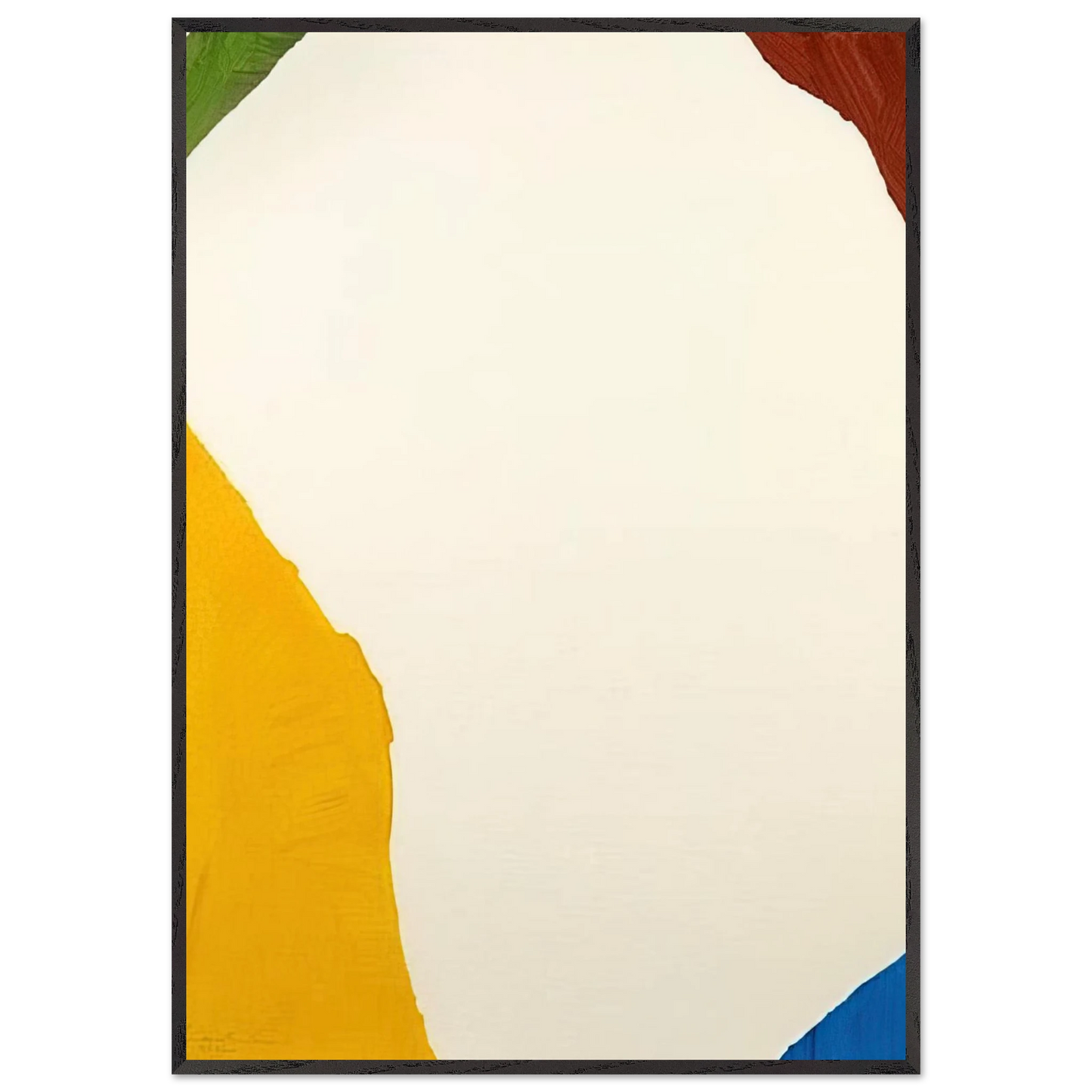 Helen Frankenthaler - Wind Directions - 1970 Wall art - 28x43  cm / XL (11x17 inches) - Fine Art Poster-canvas - -
