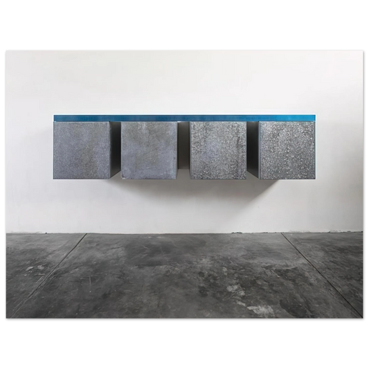 Donald Judd - To Susan Buckwalter - 1964  75x100 cm / 30x40inches Fine Art Poster