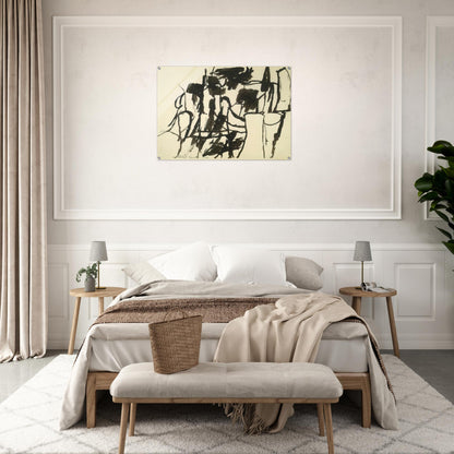 UNTITLED 4 - Philip Guston Acrylic Print - 70x100 cm / 28x40″ inches | Philip Guston Wall Art | Philip Guston Prints