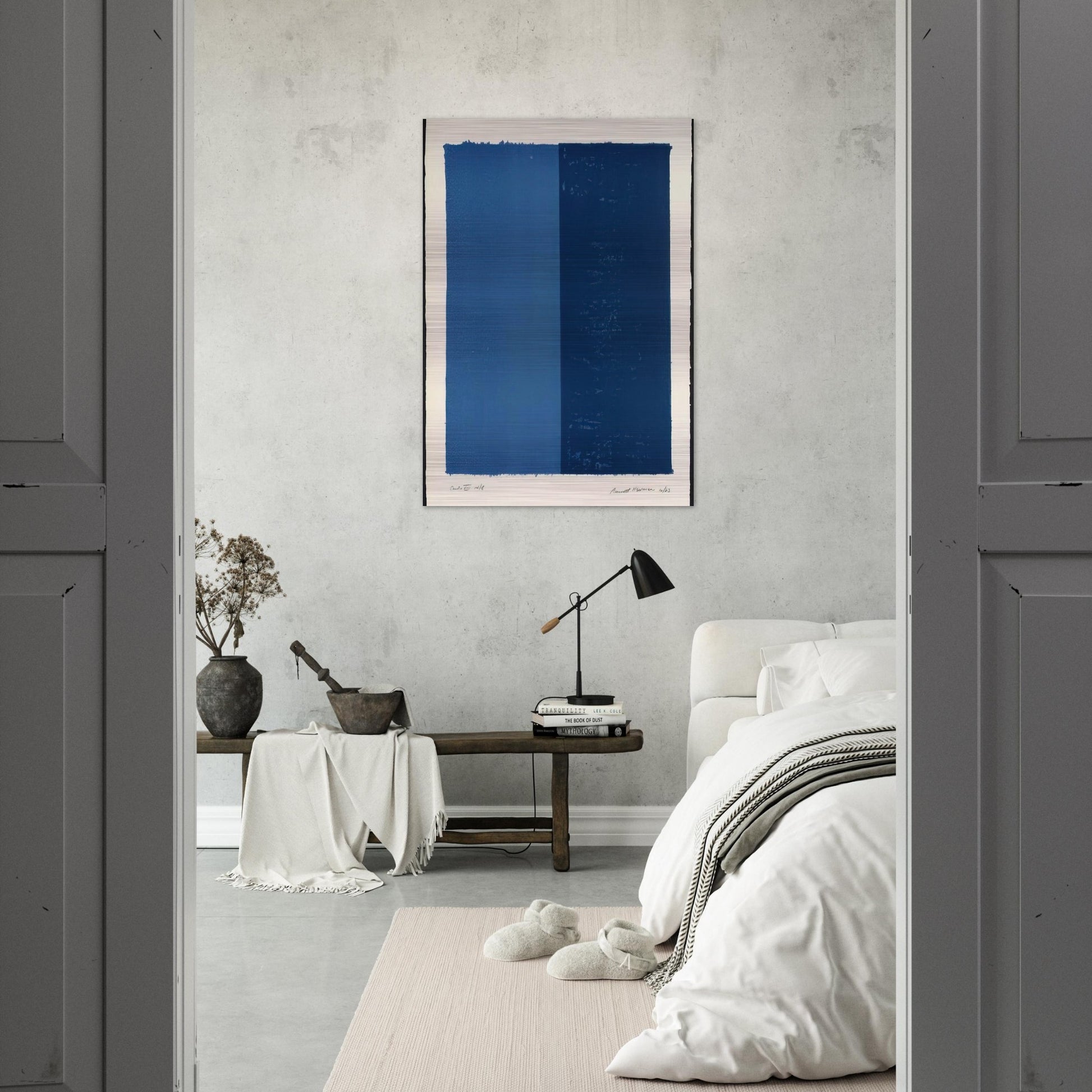 Canto VIII - Barnett Newman Brushed Aluminum Print - 70x100 cm / 28x40 inches | Barnett Newman Aluminum Print | Barnett Newman Prints