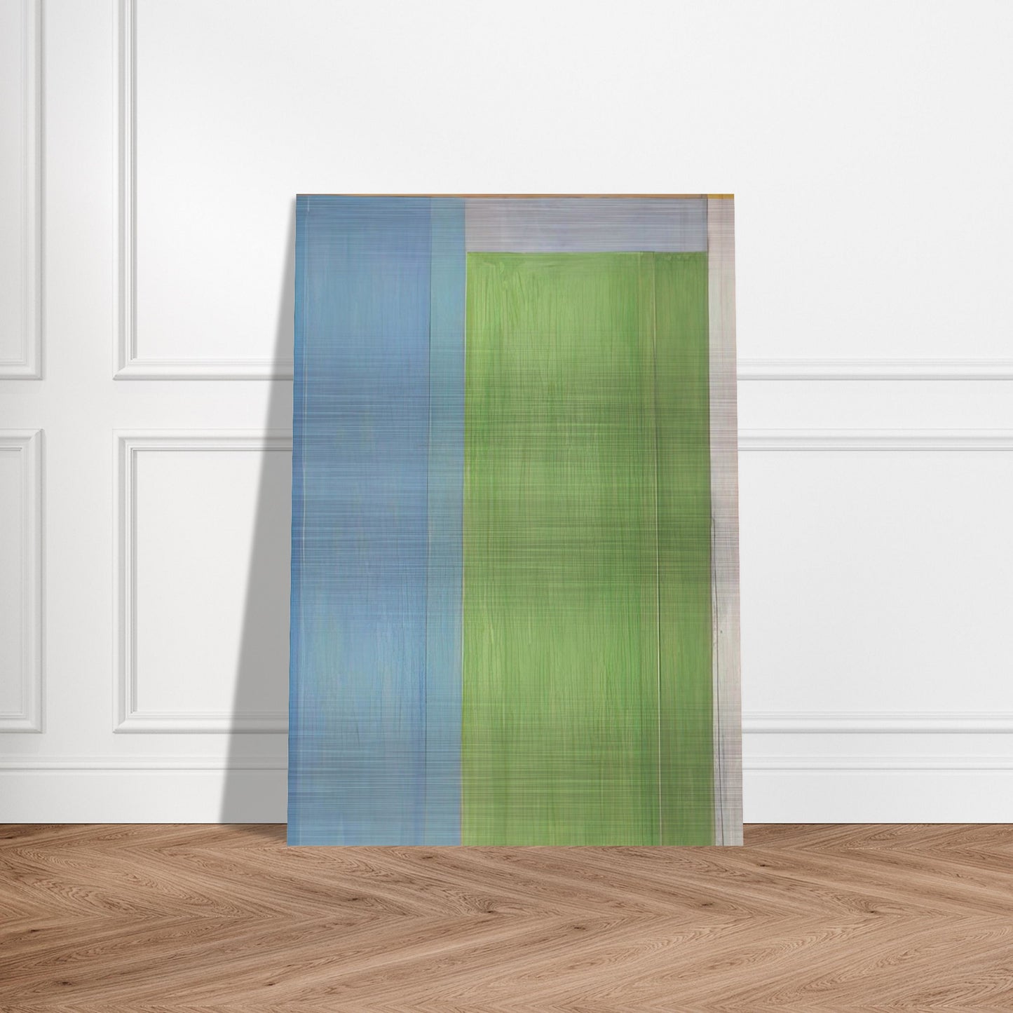 Ocean Park #45 - Richard Diebenkorn Brushed Aluminum Print - 70x100 cm / 28x40 inches | Richard Diebenkorn Aluminum Print | Richard Diebenkorn Prints