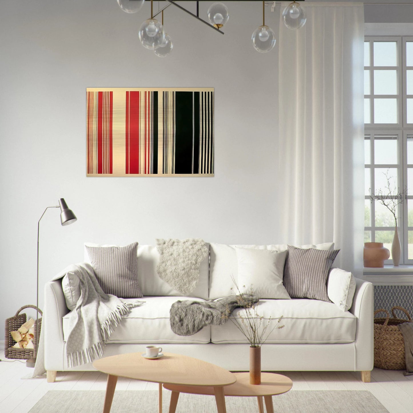 Concord - 1982 - Gene Davis Brushed Aluminum Print - 70x100 cm / 28x40 inches | Gene Davis Aluminum Print | Gene Davis Prints