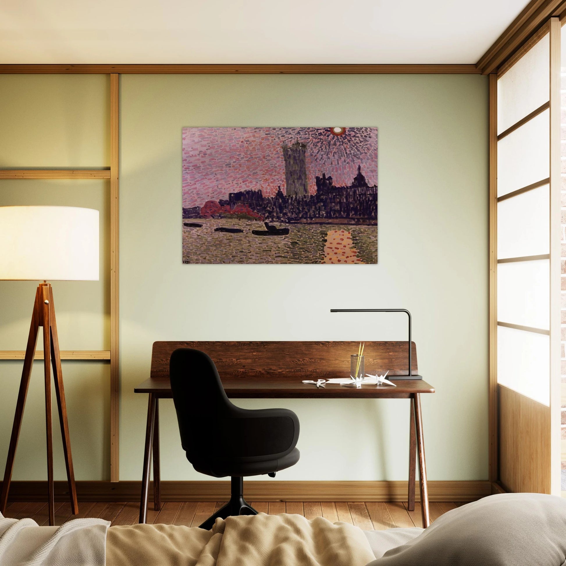 WESTMINSTER 1905 - Andre Derain Brushed Aluminum Print - 70x100 cm / 28x40 inches | Andre Derain Aluminum Print | Andre Derain Prints
