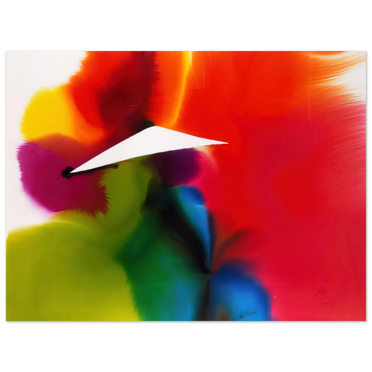 Paul Jenkins - Phenomena French West Indies  75x100 cm / 30x40inches Fine Art Poster