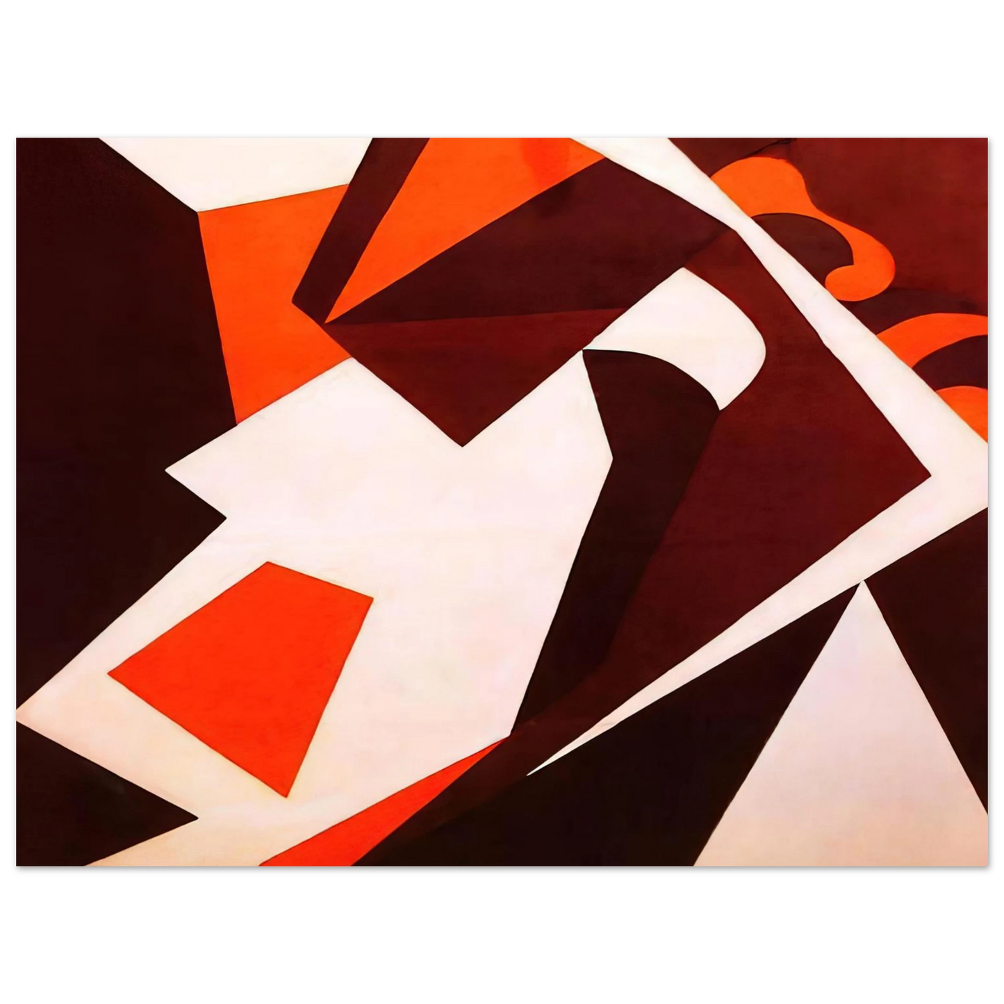 Jean Arp - Geometric Forms  75x100 cm / 30x40inches Fine Art Poster