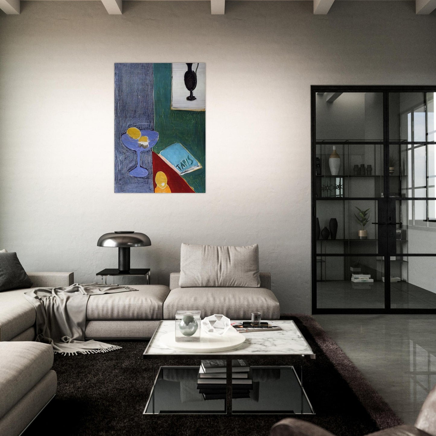 STILL LIFE 14 - Henri Matisse Brushed Aluminum Print - 70x100 cm / 28x40 inches | Henri Matisse Aluminum Print | Henri Matisse Prints