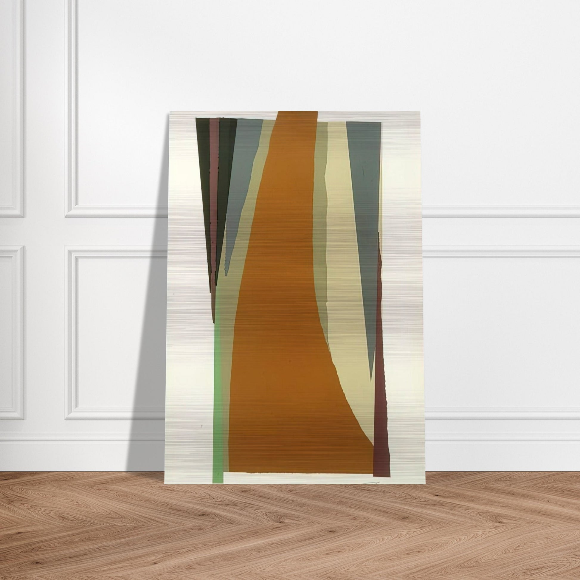 Untitled - Lyrical Abstraction - Larry Zox Brushed Aluminum Print - 70x100 cm / 28x40 inches | Larry Zox Aluminum Print | Larry Zox Prints