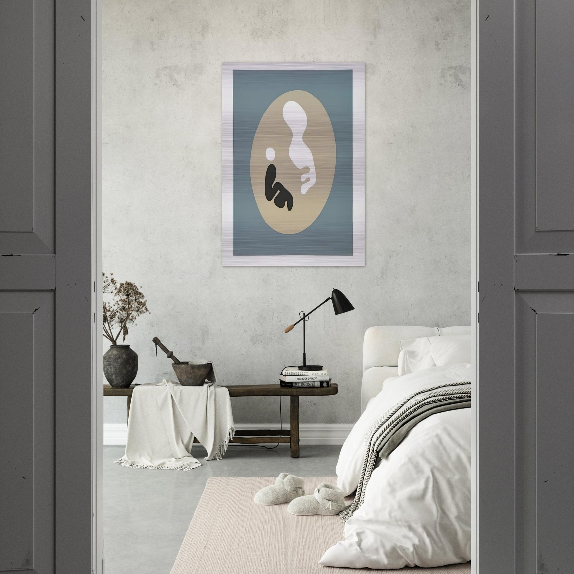 The Sun Recircled - Jean Arp Brushed Aluminum Print - 70x100 cm / 28x40 inches | Jean Arp Aluminum Print | Jean Arp Prints