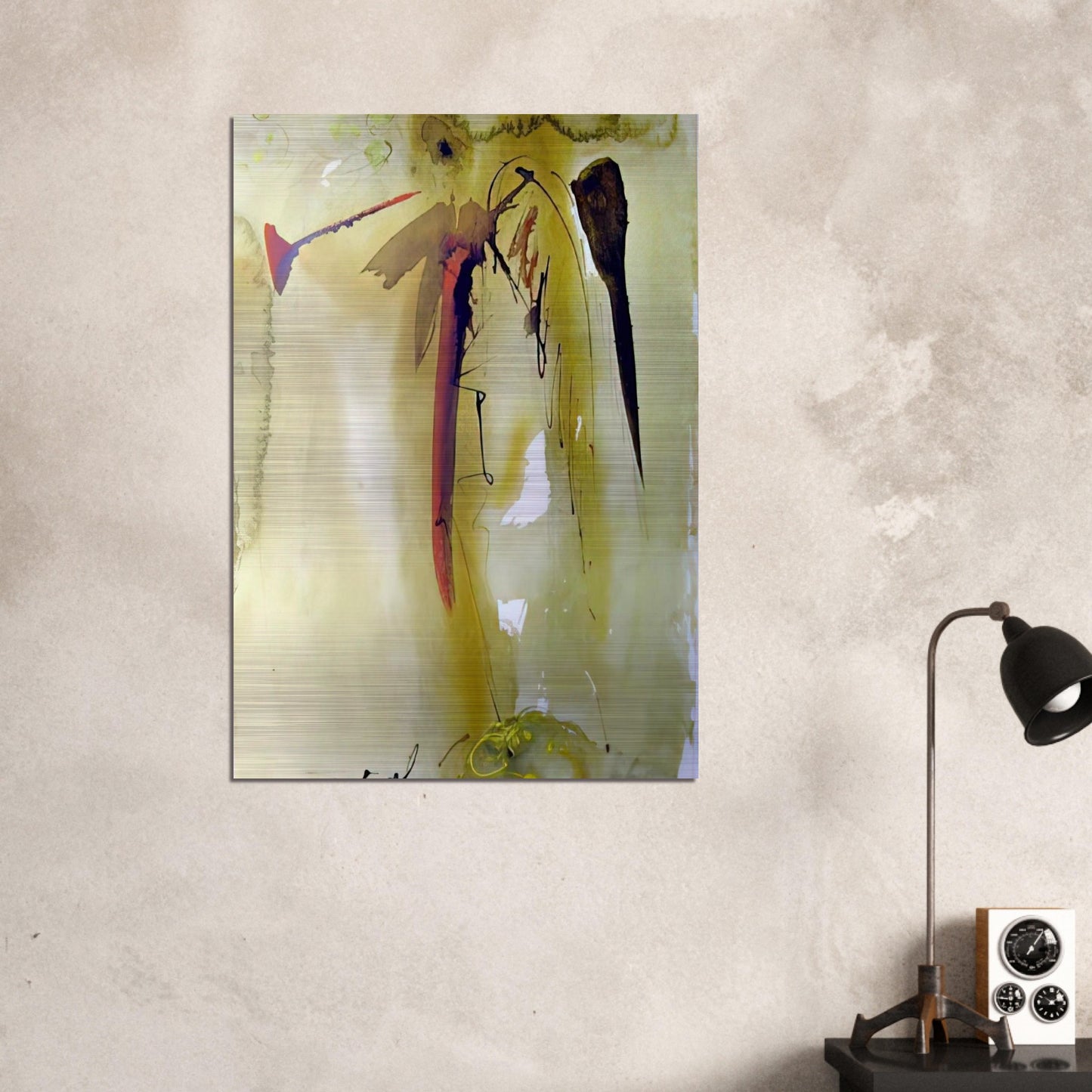 VOX CLAMANTIS 1967 - Salvador Dali Brushed Aluminum Print - 70x100 cm / 28x40 inches | Salvador Dali Aluminum Print | Salvador Dali Prints