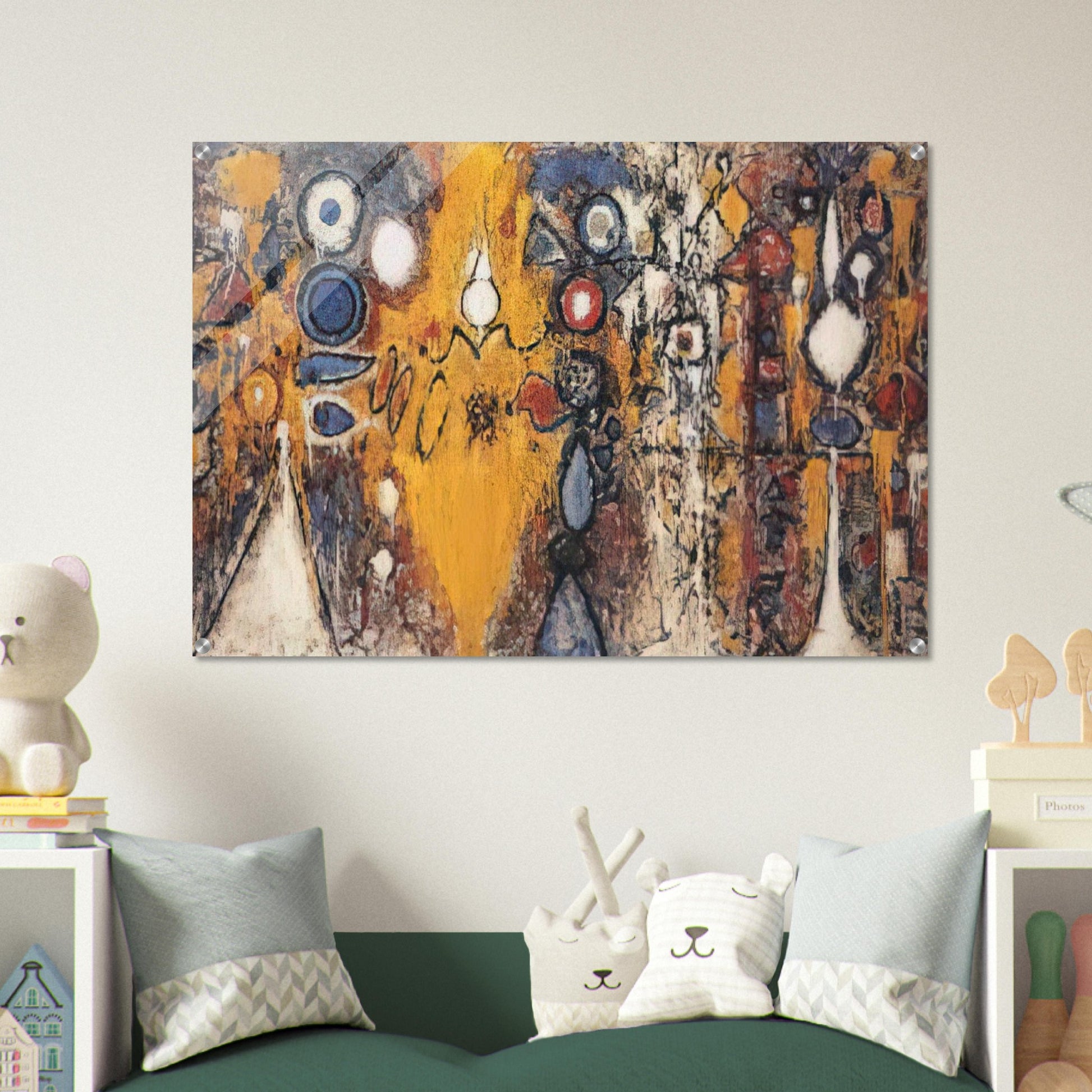 Number 1 - 1951 - Richard Pousette-Dart Acrylic Print - 70x100 cm / 28x40″ inches