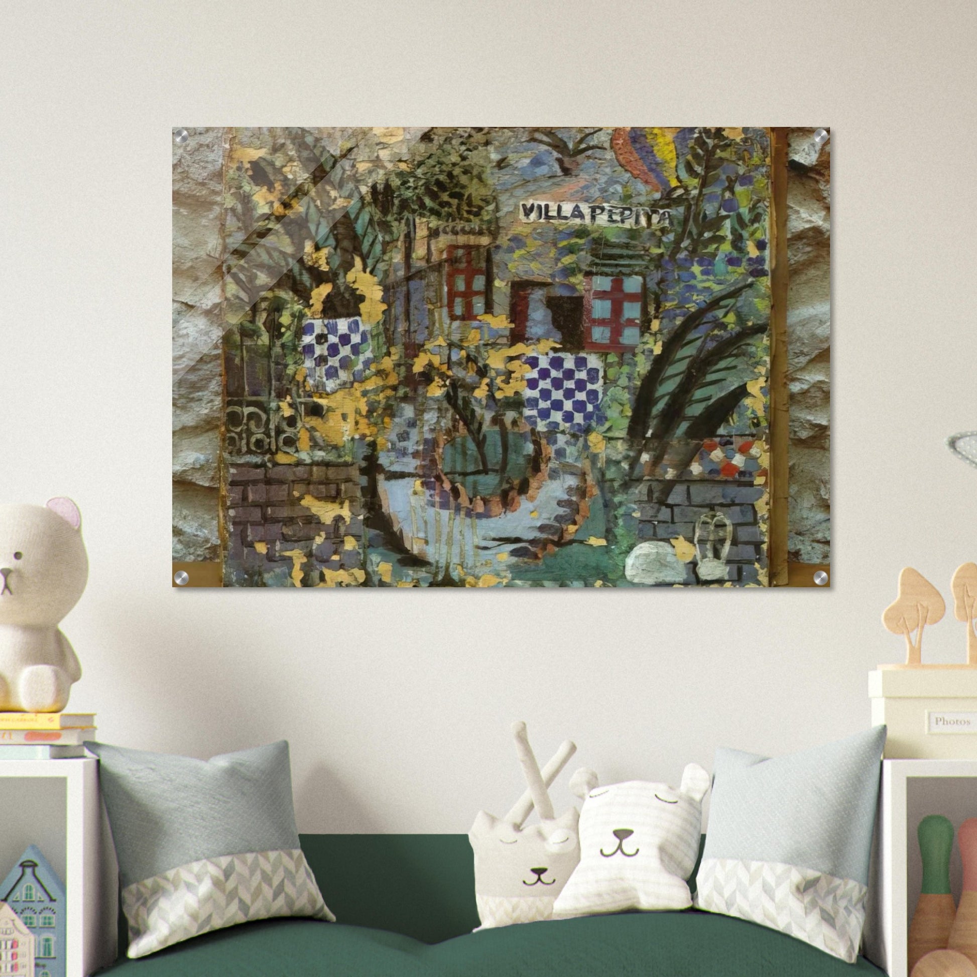 VILLA PEPITA - Salvador Dali Acrylic Print - 70x100 cm / 28x40″ inches