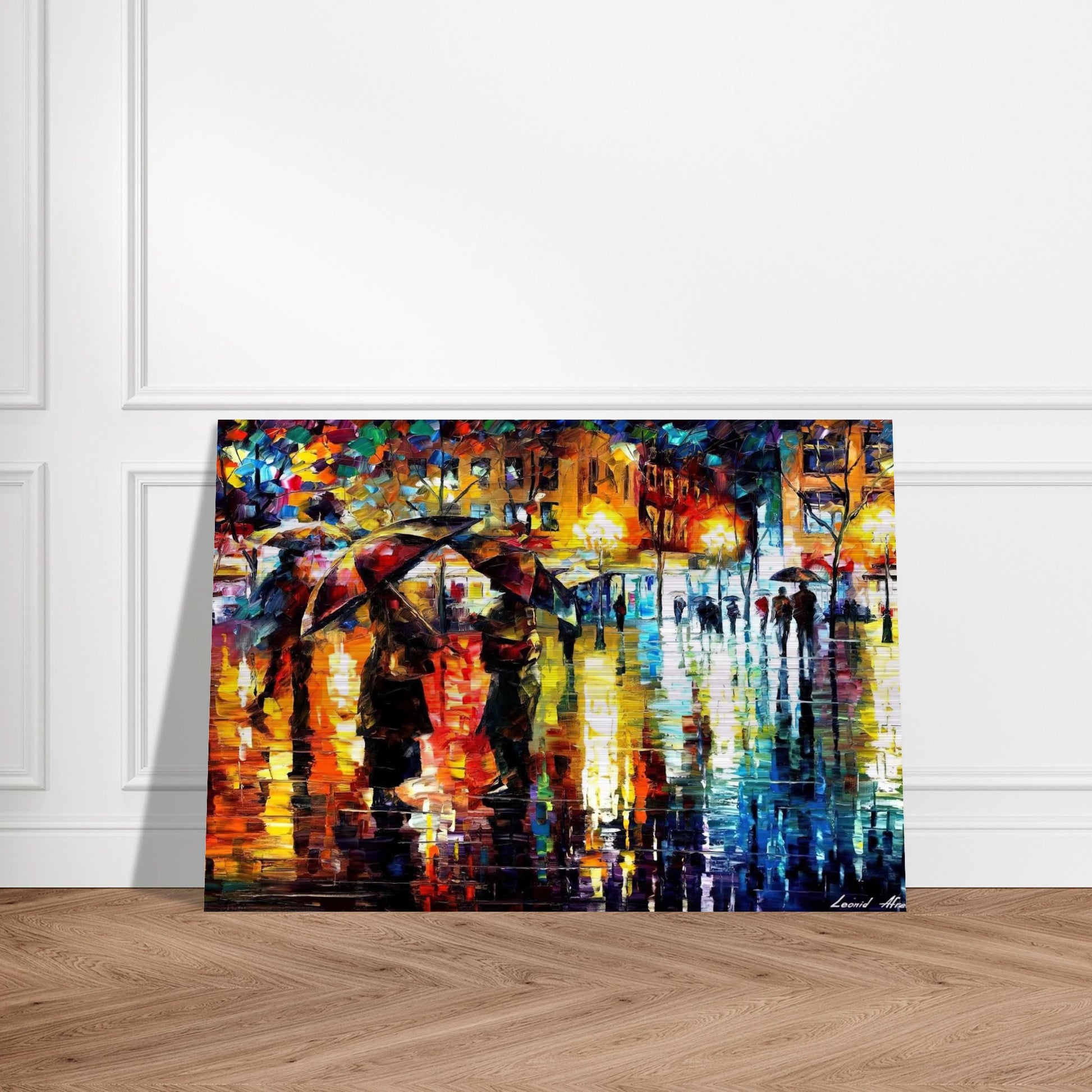 Leonid Afremov - Leonid Afremov Brushed Aluminum Print - 70x100 cm / 28x40 inches | Leonid Afremov Aluminum Print | Leonid Afremov Prints