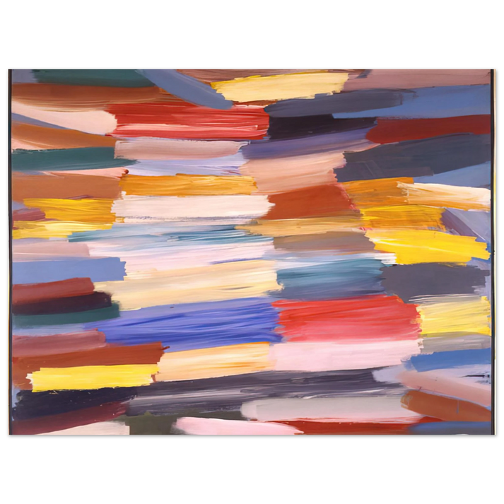 Ronnie Landfield - Something Else - 1967  75x100 cm / 30x40inches Fine Art Poster