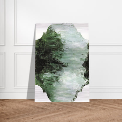 Untitled Part VI - Cy Twombly Brushed Aluminum Print - 70x100 cm / 28x40 inches | Cy Twombly Aluminum Print | Cy Twombly Prints
