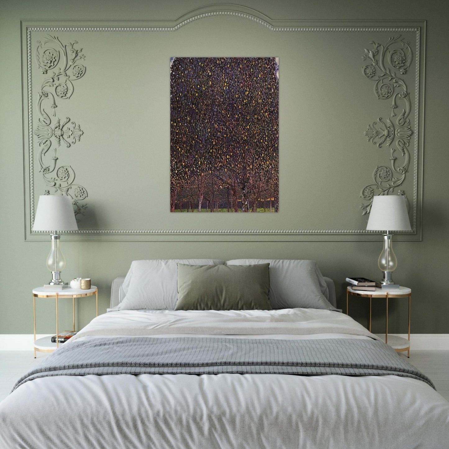PEAR TREE 1903 - Gustav Klimt Brushed Aluminum Print - 70x100 cm / 28x40 inches | Gustav Klimt Aluminum Print | Gustav Klimt Prints