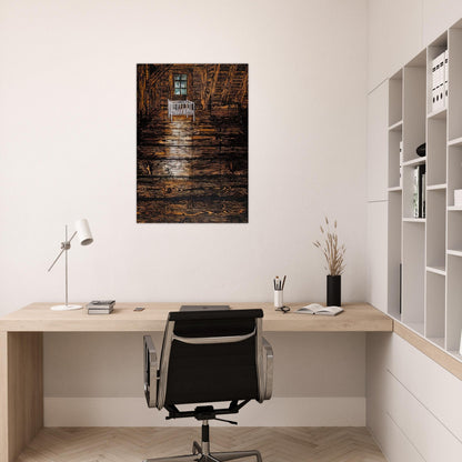 PARSIFAL I 1973 - Anselm Kiefer Brushed Aluminum Print - 70x100 cm / 28x40 inches | Anselm Kiefer Aluminum Print | Anselm Kiefer Prints