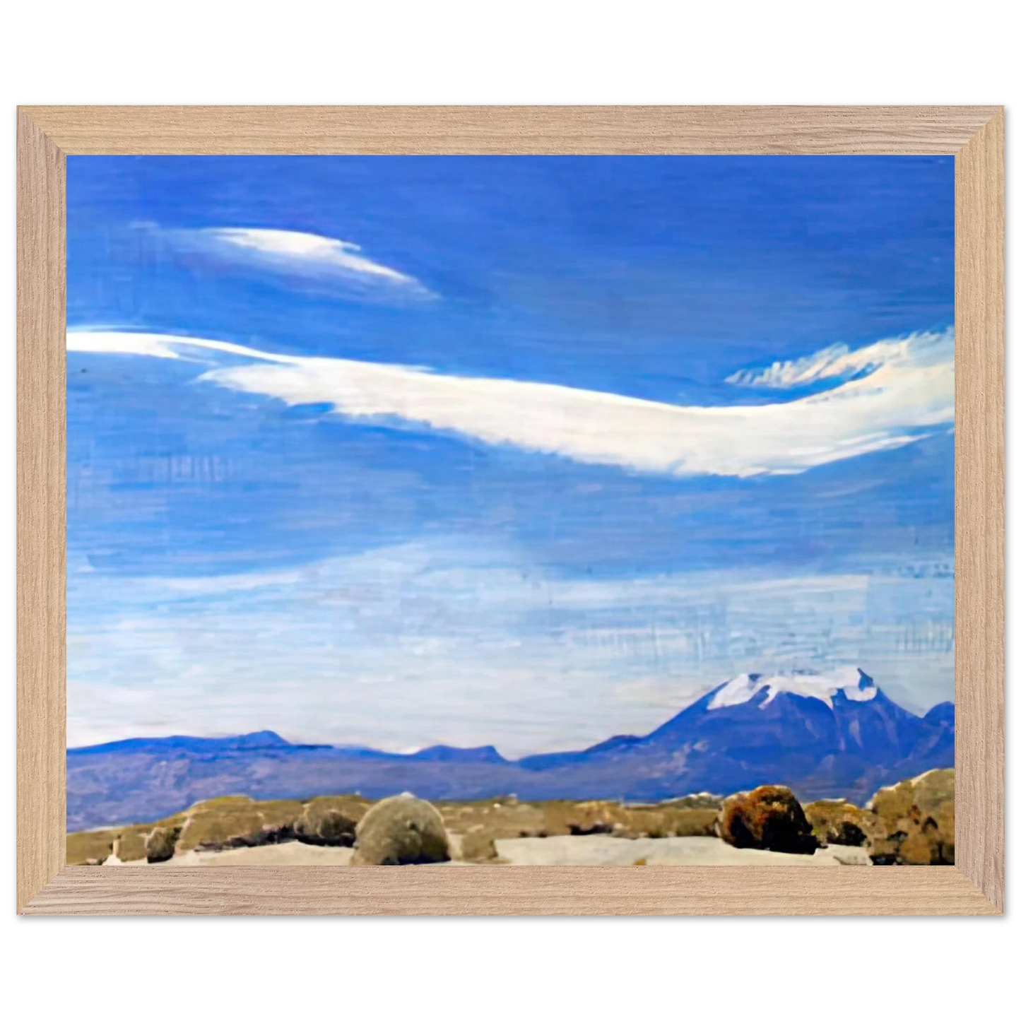 Maynard Dixon - THE CLOUD COACHELLA VALLEY CALIFORNIA 1940 Wall art - 45x60 cm / 18x24 inches - Fine Art Poster-canvas - -