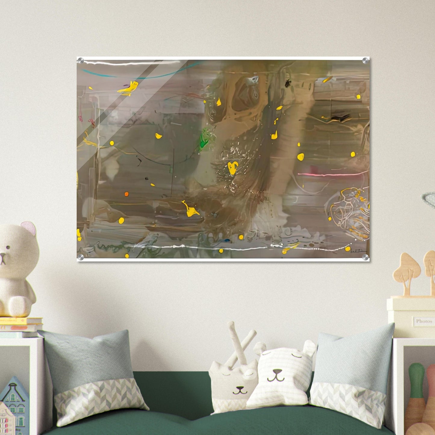 Halley’s Comet, 1985- - Helen Frankenthaler Acrylic Print - 70x100 cm / 28x40″ inches