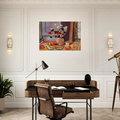STILL LIFE 4 - Henri Matisse Brushed Aluminum Print - 70x100 cm / 28x40 inches | Henri Matisse Aluminum Print | Henri Matisse Prints