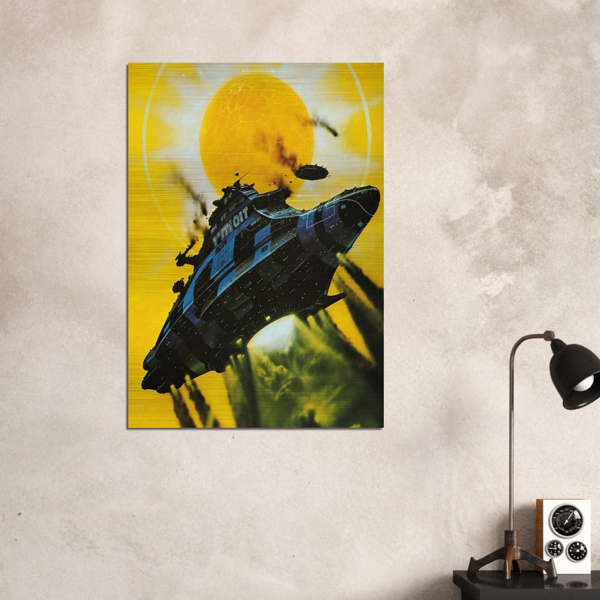 Chris Foss - Chris Foss Brushed Aluminum Print - 70x100 cm / 28x40 inches | Chris Foss Aluminum Print | Chris Foss Prints