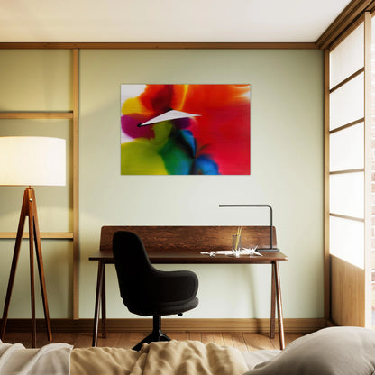 Phenomena French West Indies - Paul Jenkins Brushed Aluminum Print - 70x100 cm / 28x40 inches | Paul Jenkins Aluminum Print | Paul Jenkins Prints