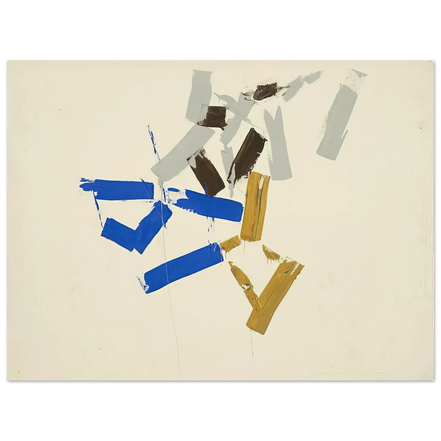 Charlotte Posenenske - Untitled - 1962  75x100 cm / 30x40inches Fine Art Poster