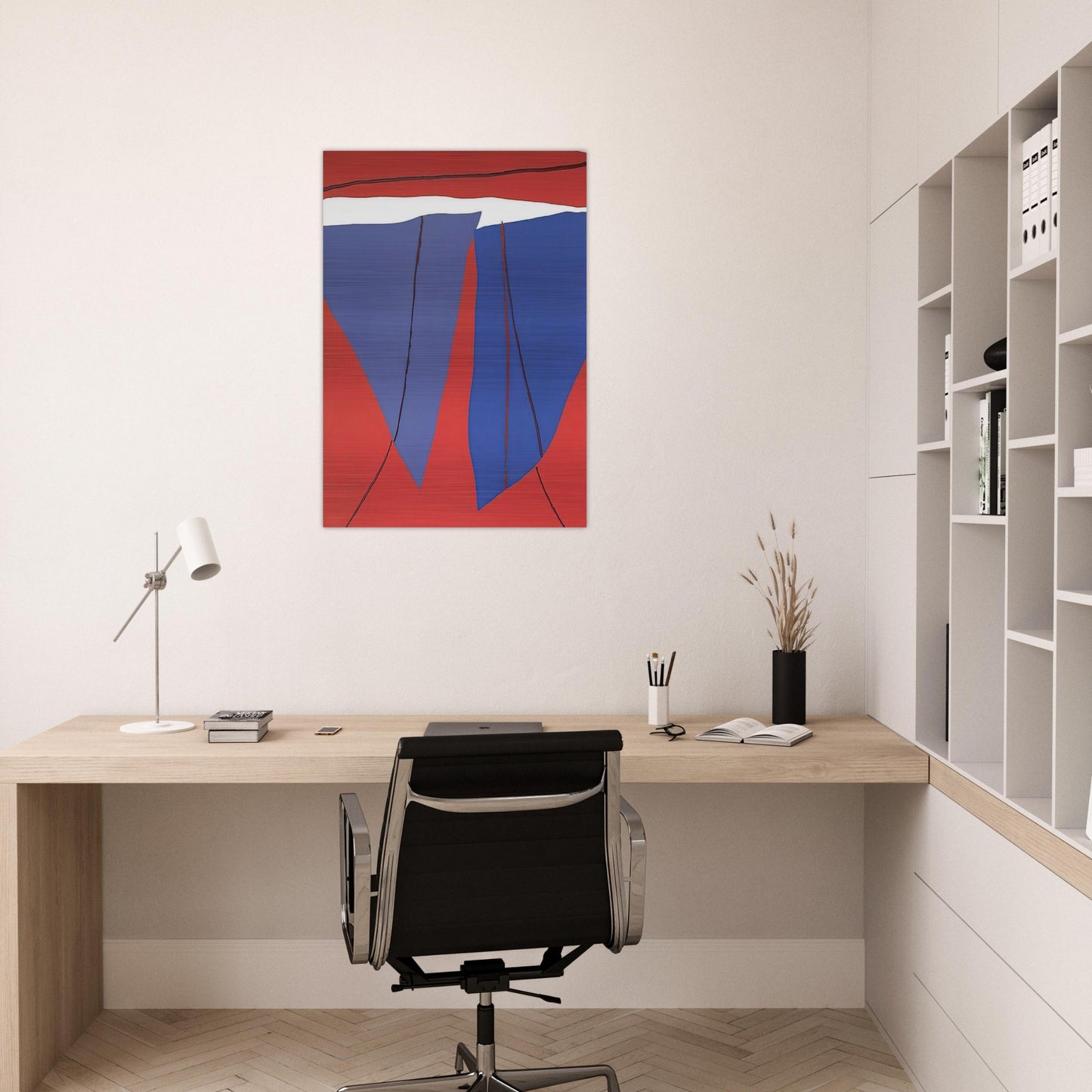 Spring - 1984 - Ray Parker Brushed Aluminum Print - 70x100 cm / 28x40 inches | Ray Parker Aluminum Print | Ray Parker Prints