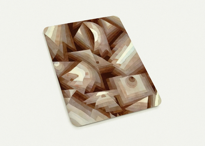 CRYSTAL 1921 By Paul Klee Pack of 10 Post Cards | Paul Klee Post Cards | A6 (10.5 x 14.8 cm) - 4.1 x 5.8 inches