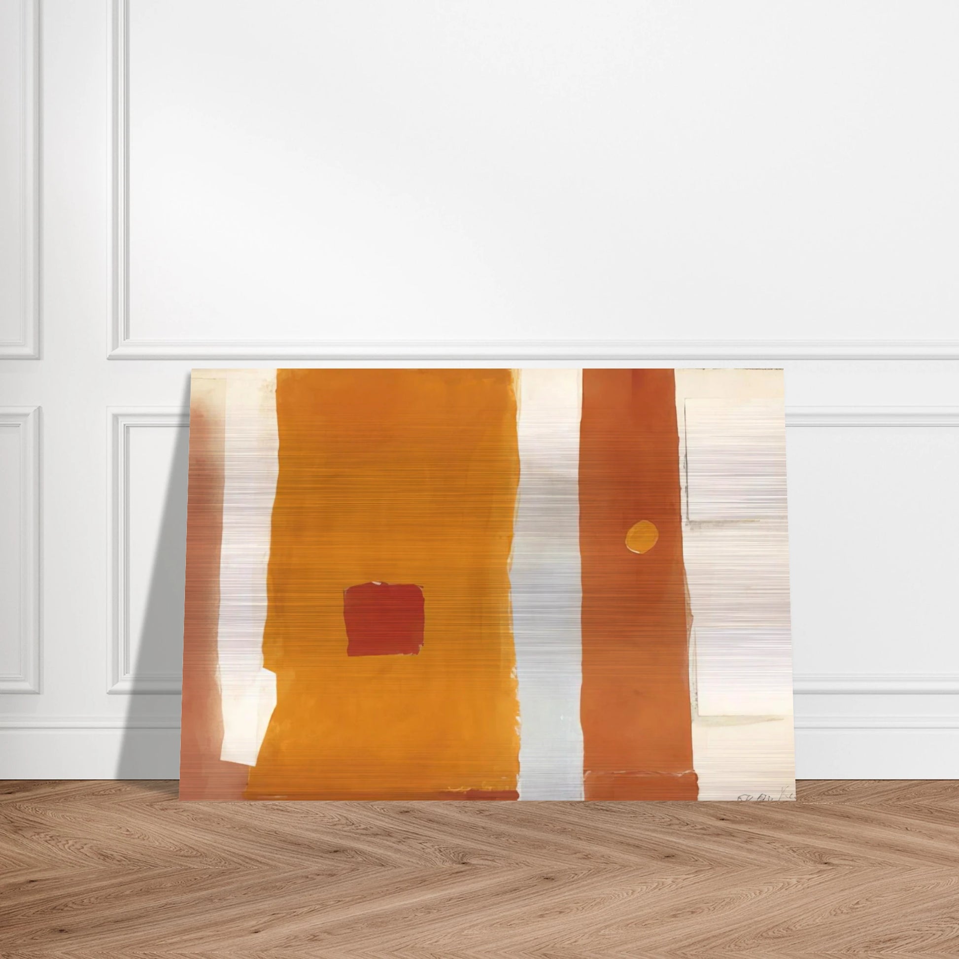 UNTITLED 1982 - Esteban Vicente Brushed Aluminum Print - 70x100 cm / 28x40 inches | Esteban Vicente Aluminum Print | Esteban Vicente Prints