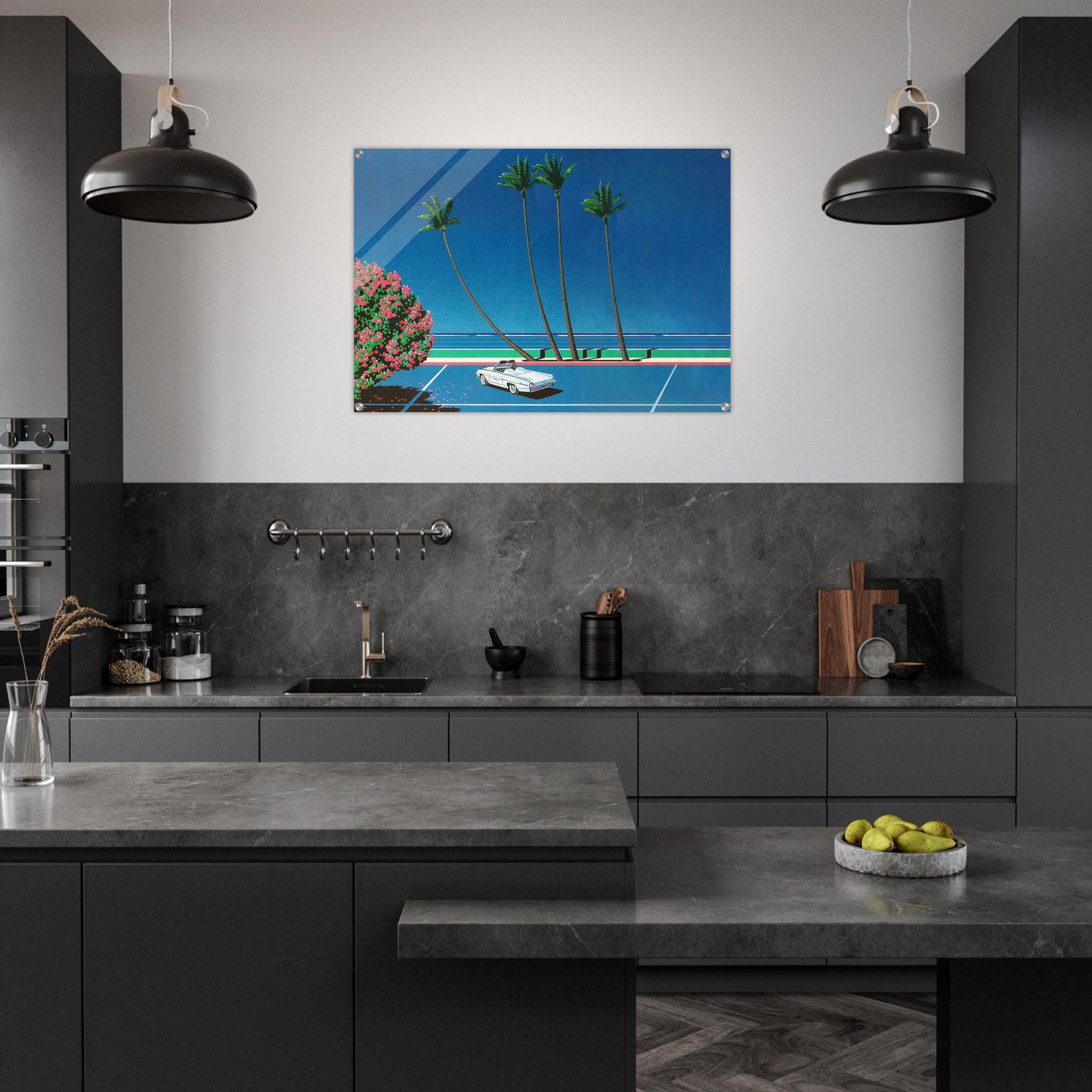 Chillside - Hiroshi Nagai Acrylic Print - 70x100 cm / 28x40″ inches | Hiroshi Nagai Wall Art | Hiroshi Nagai Prints