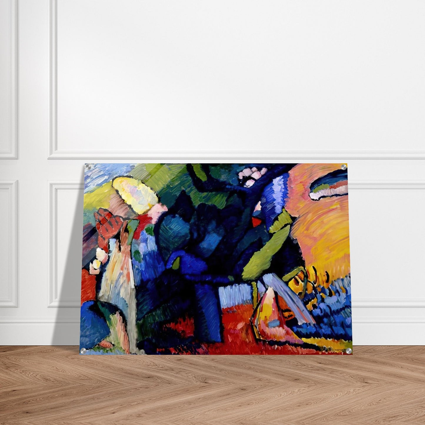 IMPROVISATION 4 1909 - Wassily Kandinsky Acrylic Print - 70x100 cm / 28x40″ inches