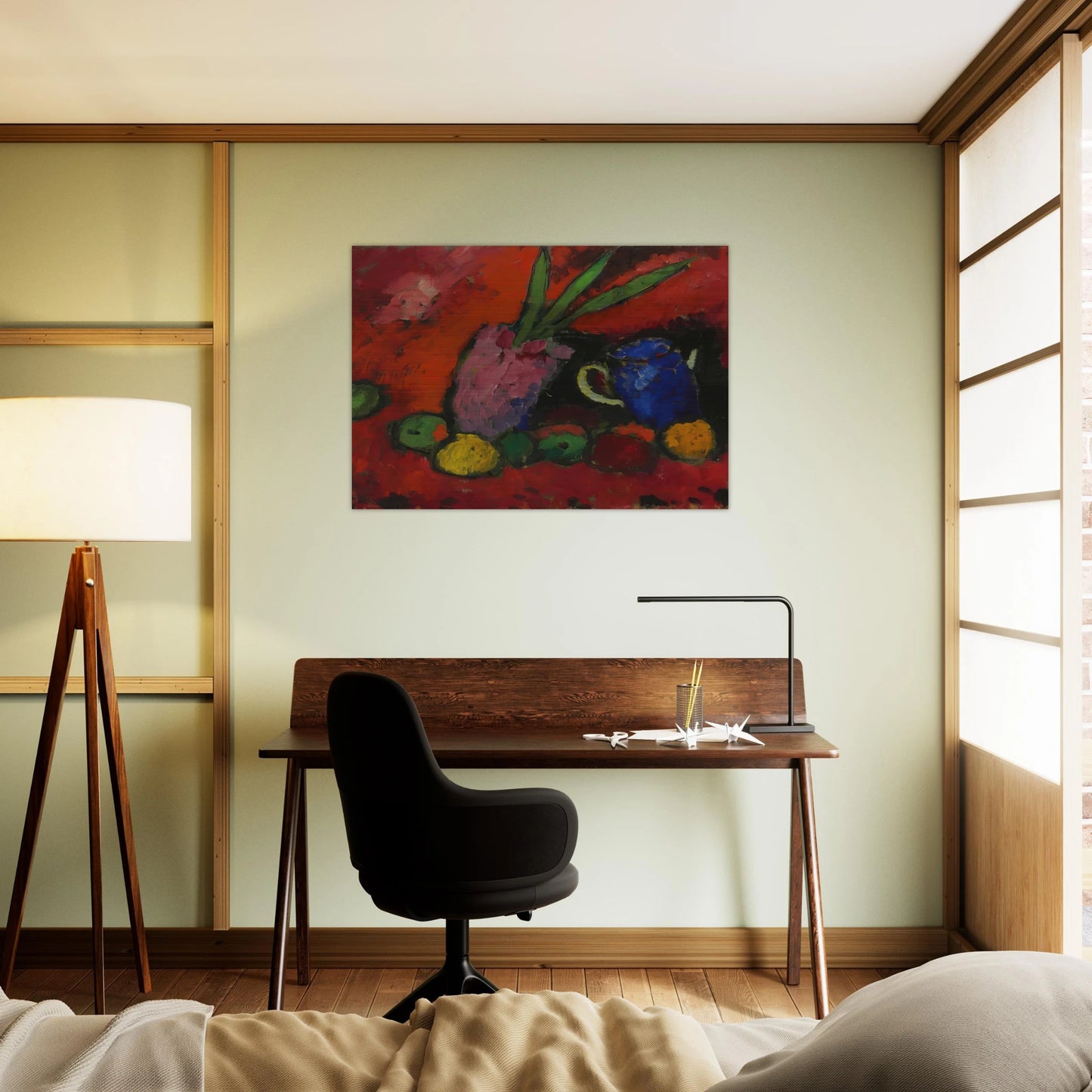 STILL LIFE 1912 - Alexej von Jawlensky Brushed Aluminum Print - 70x100 cm / 28x40 inches | Alexej von Jawlensky Aluminum Print | Alexej von Jawlensky Prints