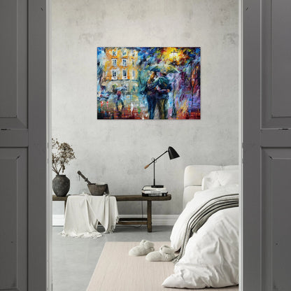 Leonid Afremov - Leonid Afremov Brushed Aluminum Print - 70x100 cm / 28x40 inches | Leonid Afremov Aluminum Print | Leonid Afremov Prints