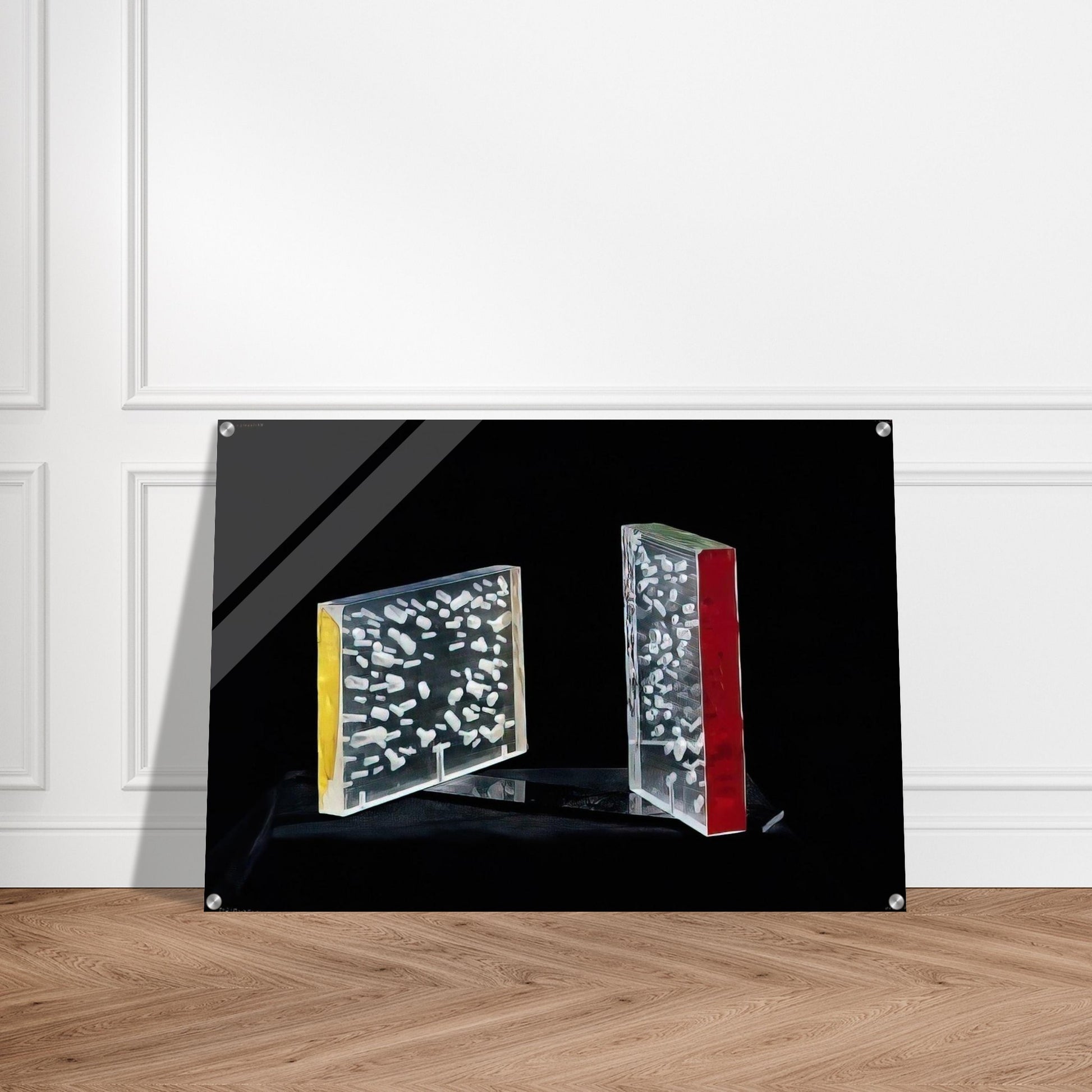 Sospensioni Colorate - 1955 - Piero Dorazio Acrylic Print - 70x100 cm / 28x40″ inches | Piero Dorazio Wall Art | Piero Dorazio Prints