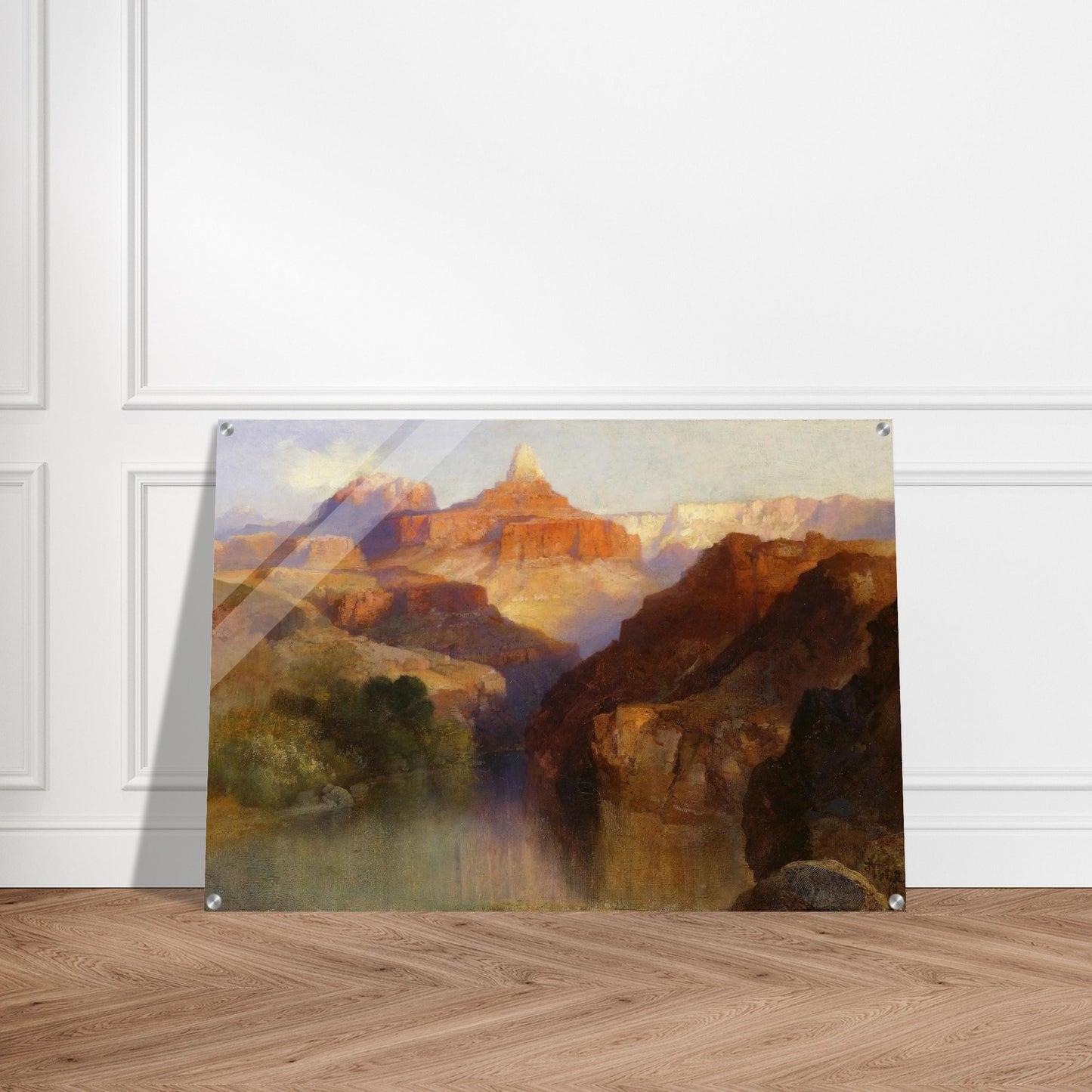 Zoroaster Peak Grand Canyon, Arizona - Thomas Moran Acrylic Print - 70x100 cm / 28x40″ inches