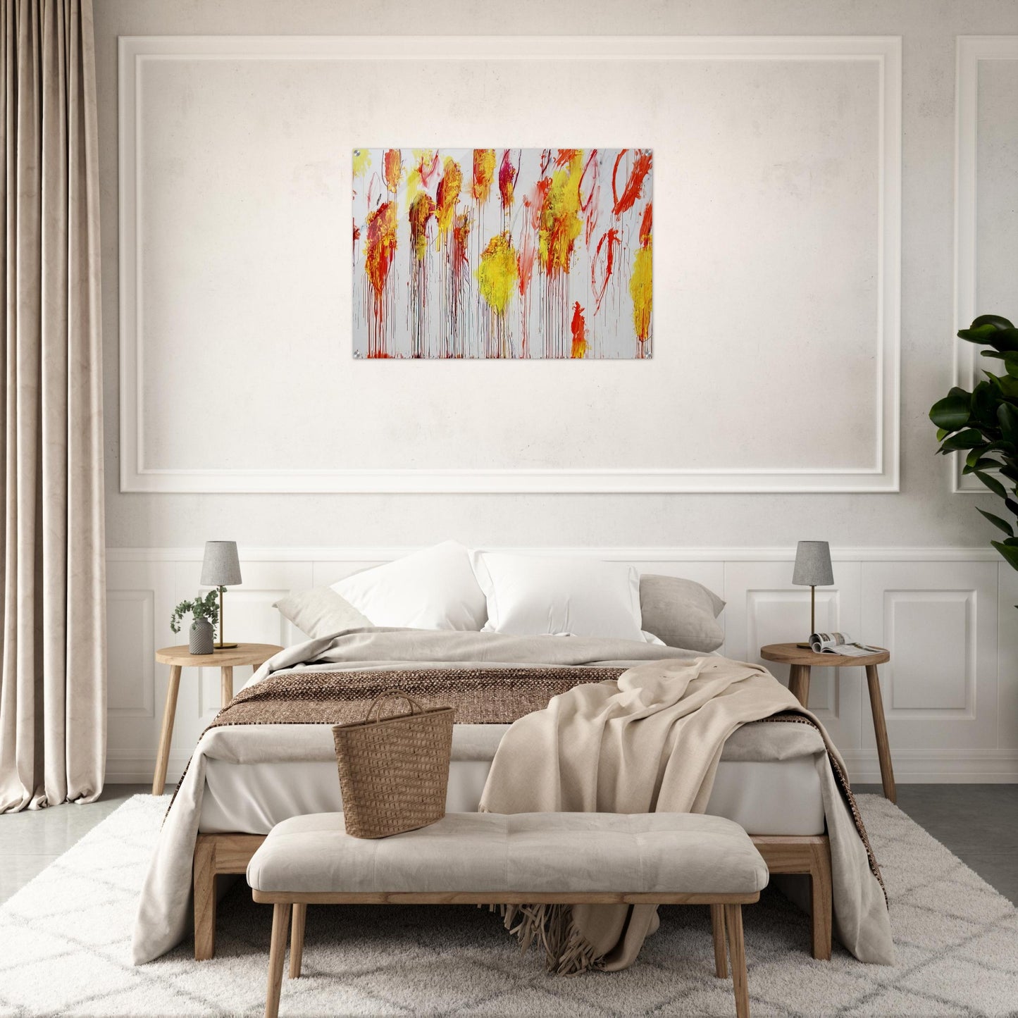 Lepanto, Part XII - Cy Twombly Acrylic Print - 70x100 cm / 28x40″ inches
