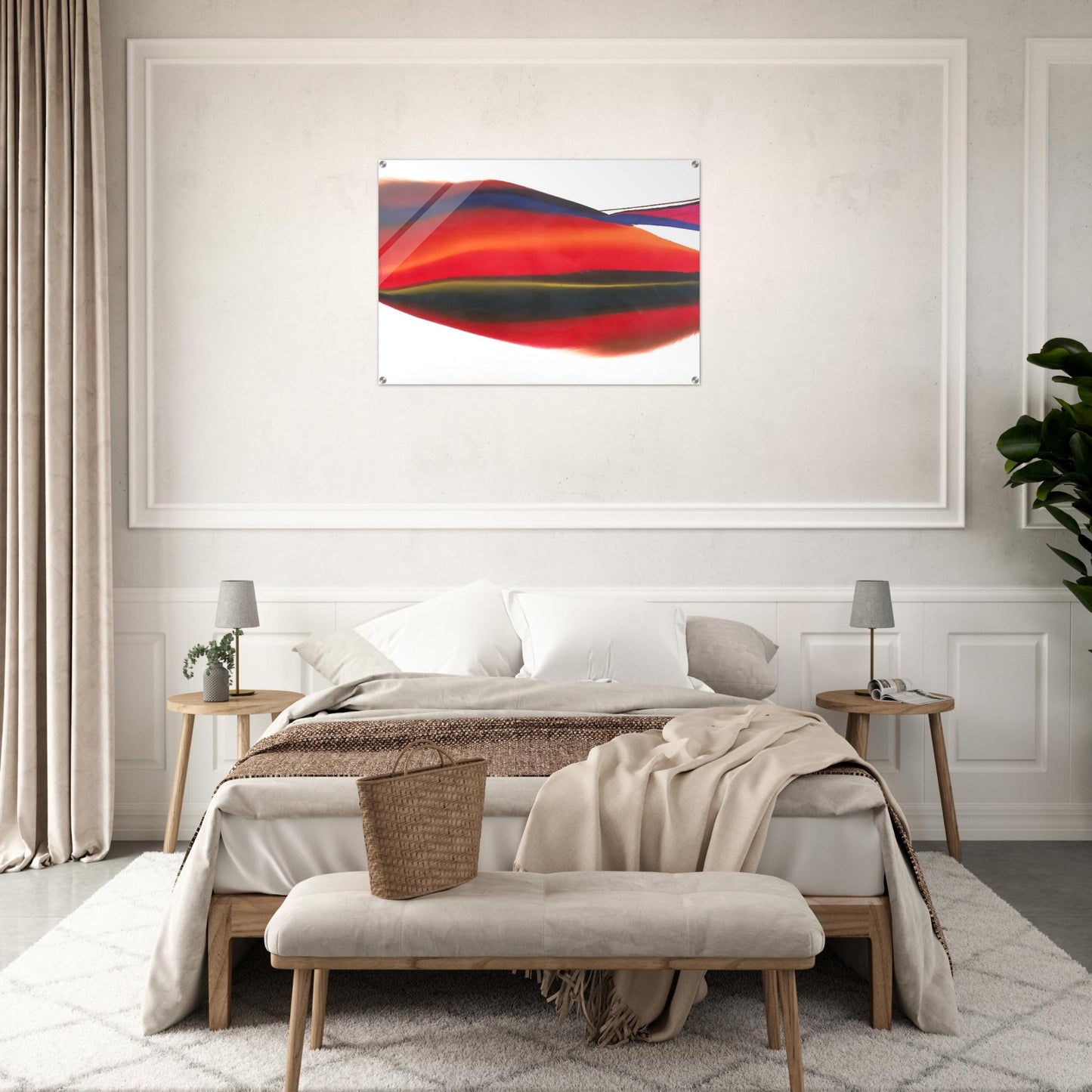 Phenomena Lands End - Paul Jenkins Acrylic Print - 70x100 cm / 28x40″ inches