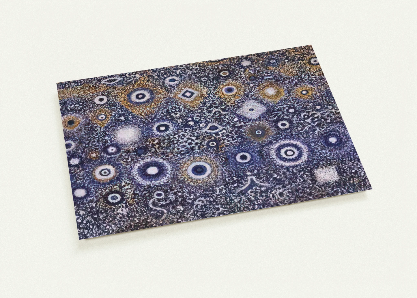 Night Landscape By Richard Pousette-Dart Pack of 10 Post Cards | Richard Pousette-Dart Post Cards | A6 (10.5 x 14.8 cm) - 4.1 x 5.8 inches