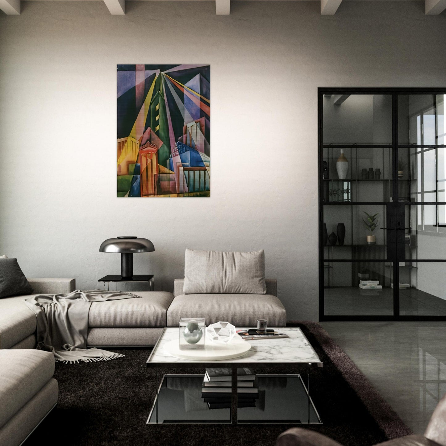 Perspectives - Konrad Zuse Brushed Aluminum Print - 70x100 cm / 28x40 inches | Konrad Zuse Aluminum Print | Konrad Zuse Prints