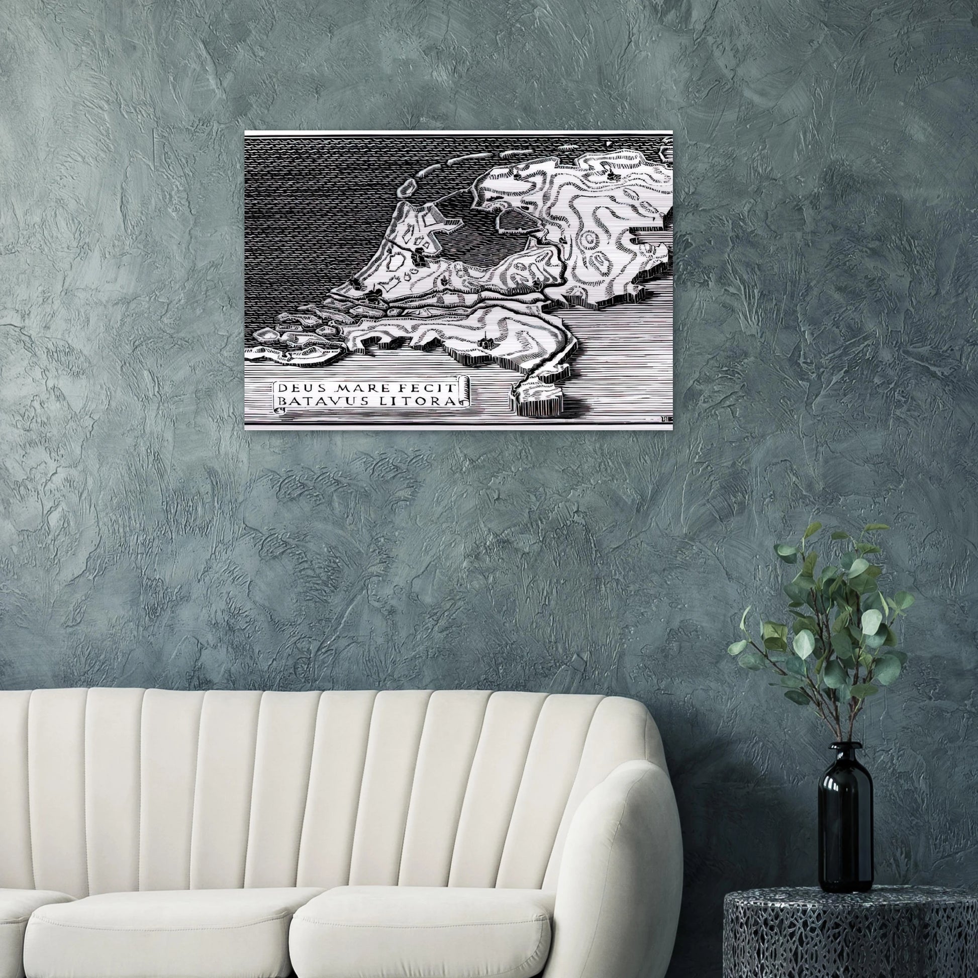 ESCHER (28) - MC Escher Brushed Aluminum Print - 70x100 cm / 28x40 inches | MC Escher Aluminum Print | MC Escher Prints