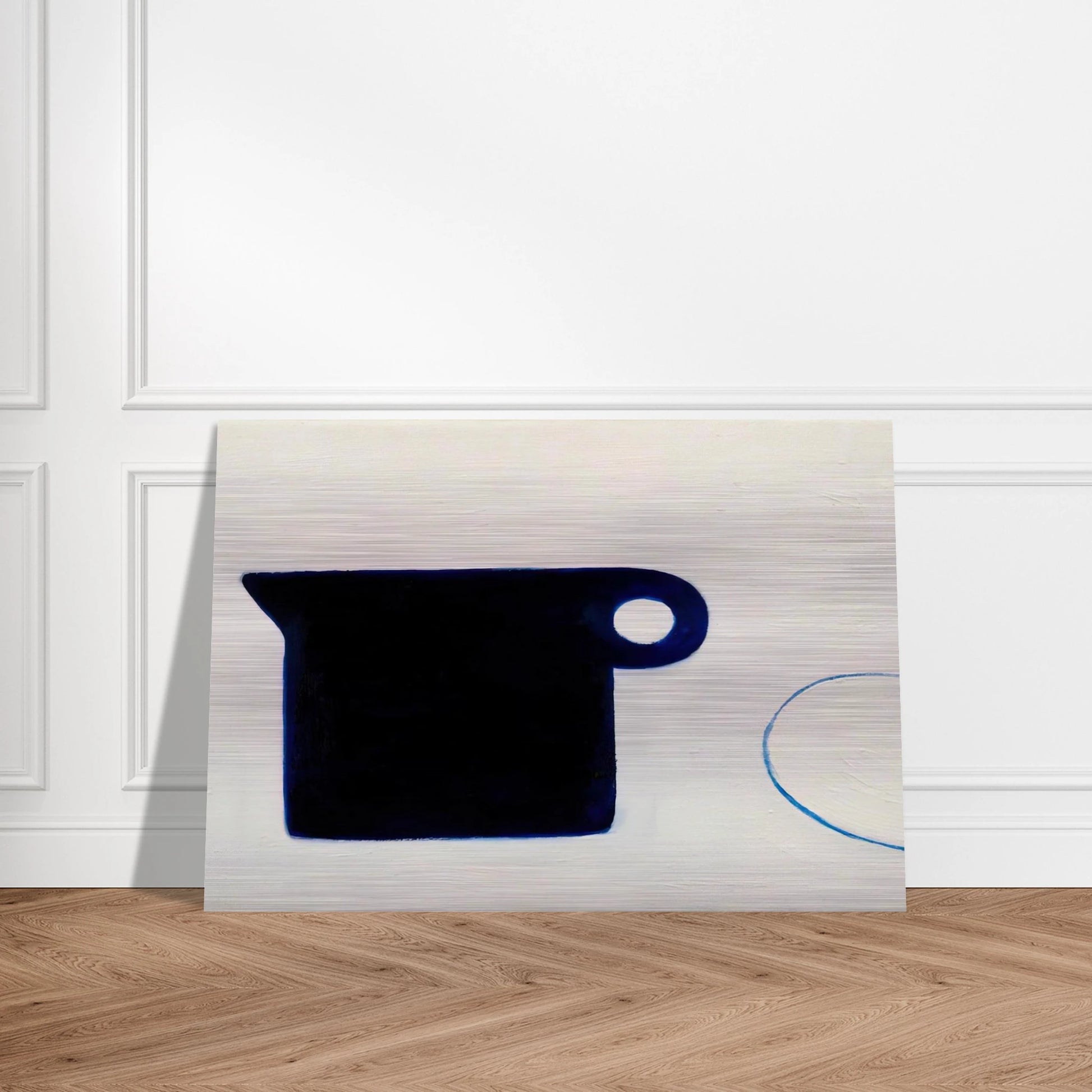 Poem for a Jug No.4 - 1980 - William Scott Brushed Aluminum Print - 70x100 cm / 28x40 inches | William Scott Aluminum Print | William Scott Prints