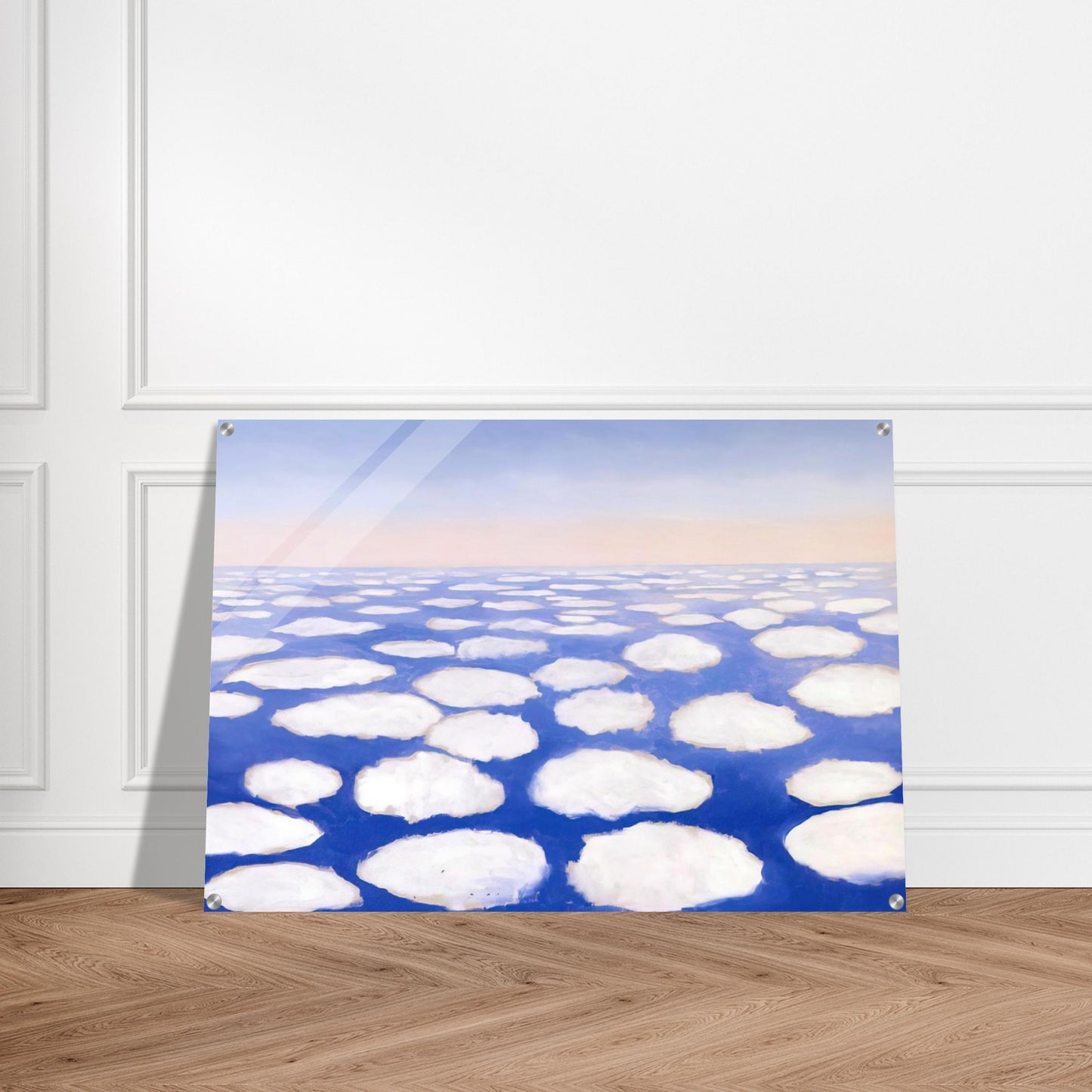 Above the Clouds I - Georgia O'Keeffe Acrylic Print - 70x100 cm / 28x40″ inches