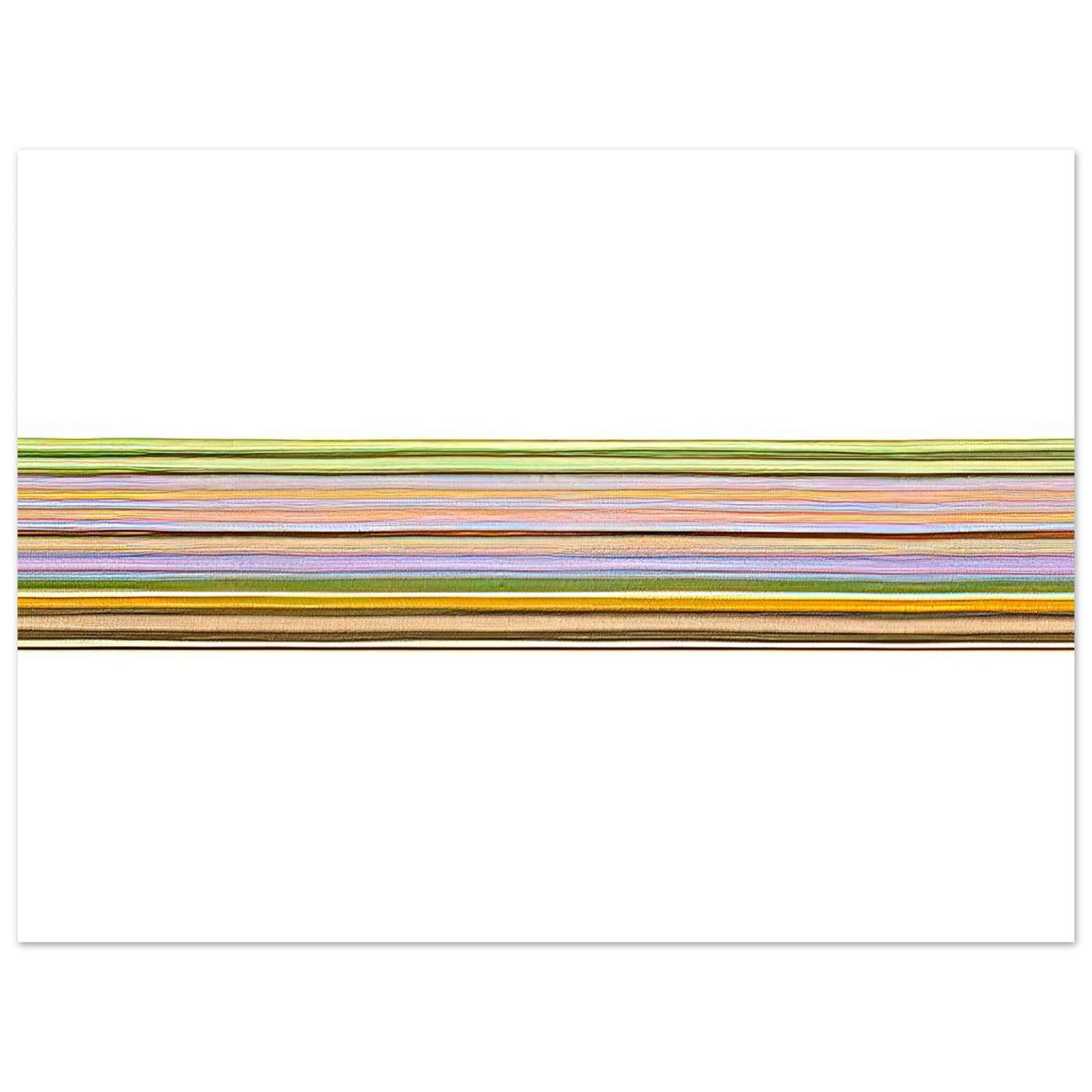 Gene Davis - Untitled #156 - 1971  75x100 cm / 30x40inches Fine Art Poster