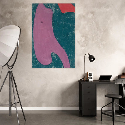Etude de tissu - 1946 - Serge Poliakoff Art Prints - 100x150 cm / 40x60″ inches | Serge Poliakoff Poster | Serge Poliakoff Prints