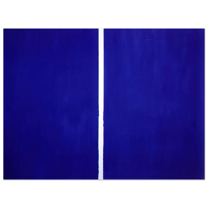 Barnett Newman - Onement VI  75x100 cm / 30x40inches Fine Art Poster